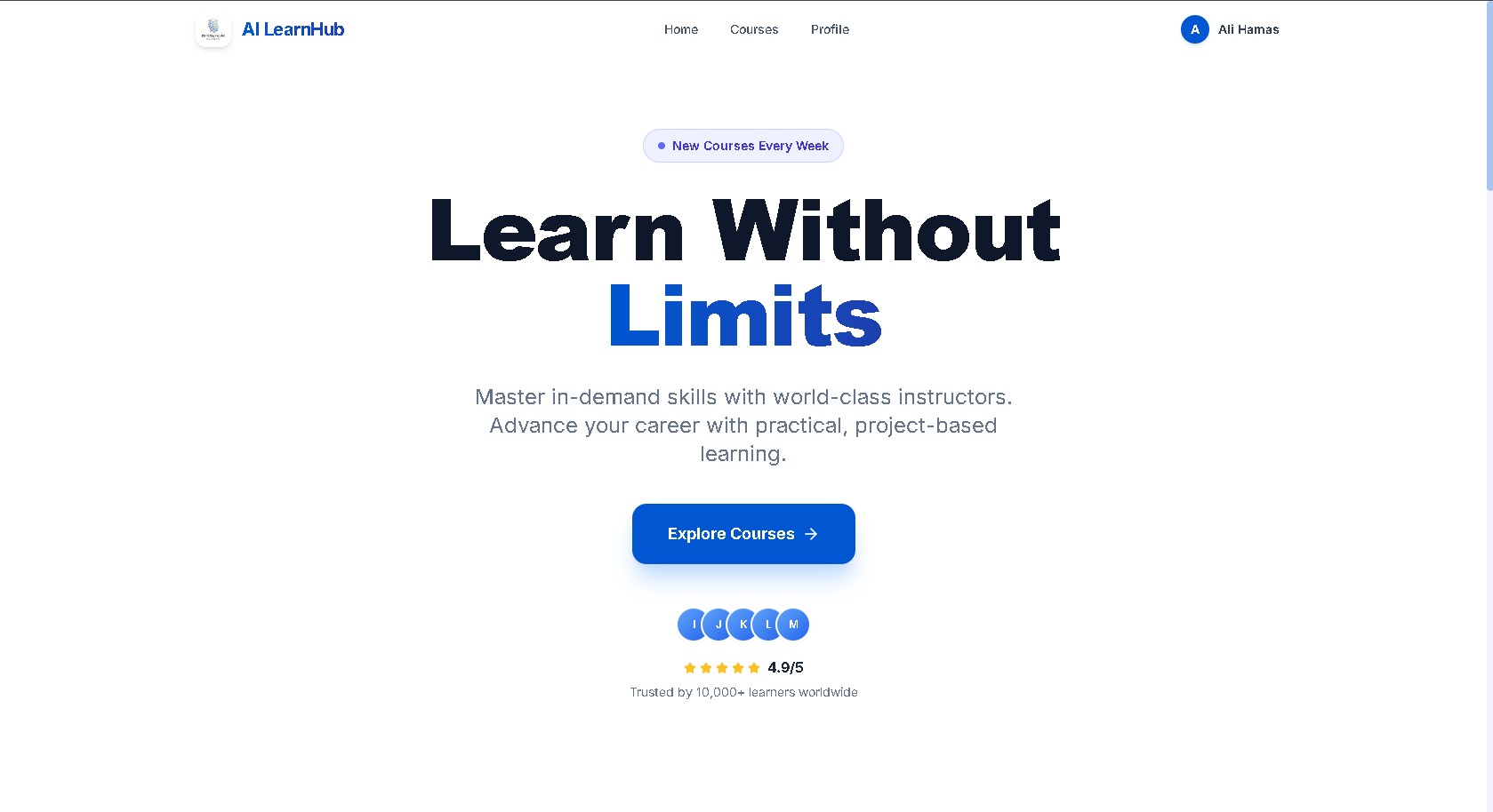 LearnHub Project Image